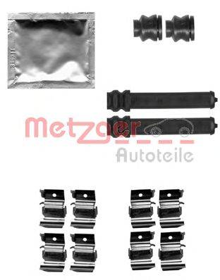 METZGER 1091855 Комплектуючі, колодки дискового гальма