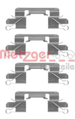 METZGER 1091769 Комплектуючі, колодки дискового гальма