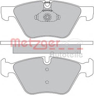 METZGER 1170203 Комплект гальмівних колодок, дискове гальмо